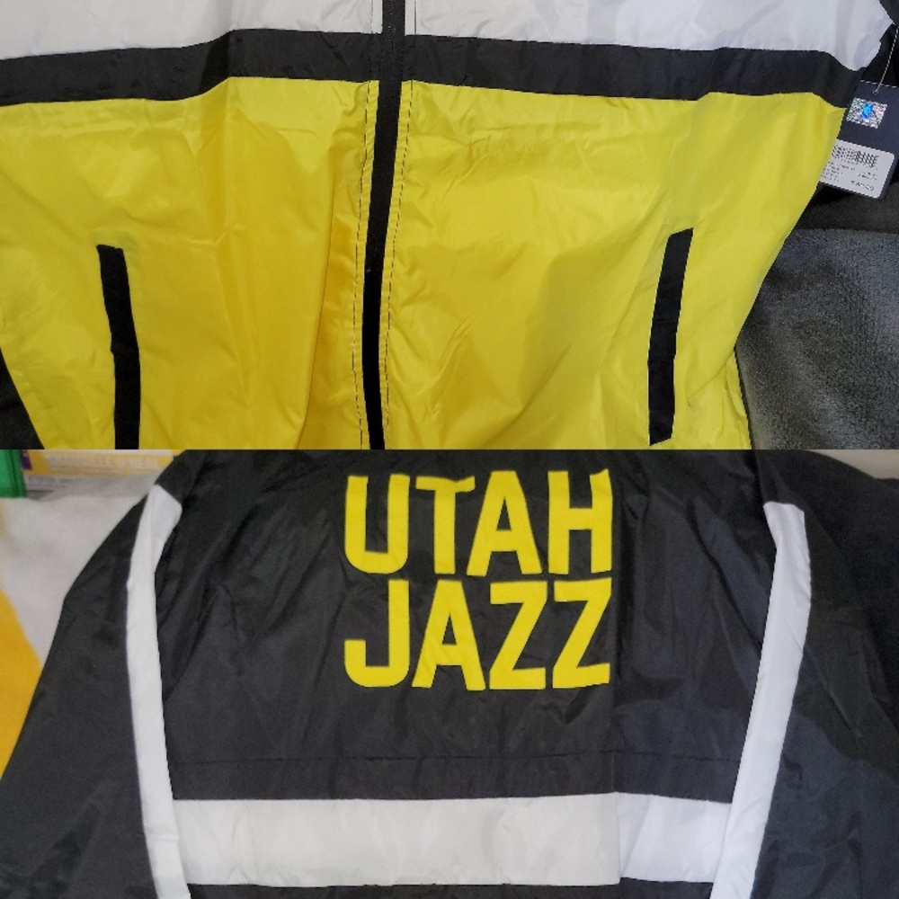 Utah Jazz Wind Breaker.
